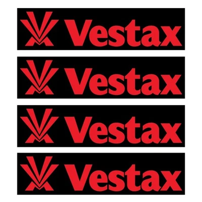 Vestax 8" x 2" Sticker 4 Pack PMC-05 06 07 Pro Mixer PDX-2000 3000 Handy Trax