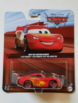 CARS Disney Pixar 2021 ROAD TRIP SAETTA McQUEEN Mattel CARS ON THE ROAD maclama - Immagine 1 di 4