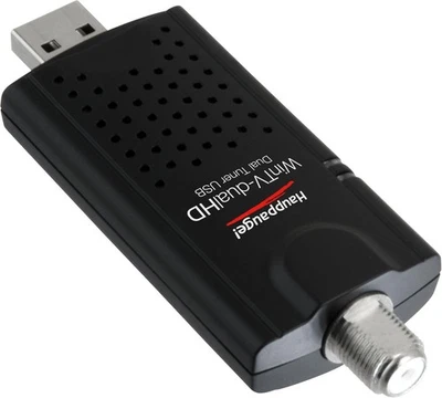 HAUPPAUGE WinTV-DualHD Dual USB 2.0 HD TV Tuner for Windows PC Black  - Image 1 of 4