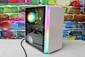 Custom Gaming Desktop PC Intel i7-7700 3.6 Ghz Quad 32 GB SSD Nvidia RTX 4060 - Picture 1 of 9