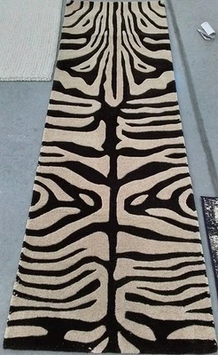 BEIGE / CHARCOAL 2'-6 英寸 x 8'-0 英寸地毯有缺陷,降价 1172790662 SOH811A-28 — 第 1/3 张图片