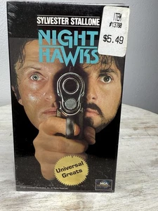 Nighthawks VHS 1981 Sylvester Stallone Action reSealed Night Hawks - Picture 1 of 3