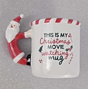 Mud Pie Weihnachtsfilm Santa Tasse & gepunktete Socken Mudpie - Bild 1 von 8