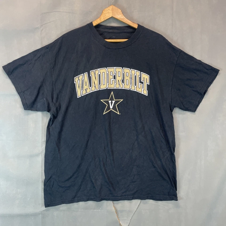 Camisa Fanatics Vanderbilt Para Hombre XL Comodores Baloncesto Béisbol Fútbol Foto 1 de 4