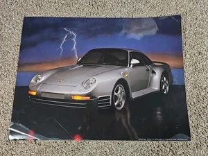 Vintage 1993 Original Porsche 959 Poster Scholastic Books USA 24x18 - Bild 1 von 6
