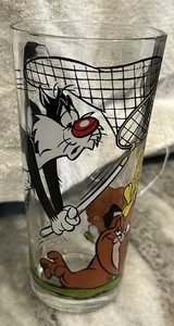 Vintage 1976 Pepsi Glas Sammler Warner Bros Looney Tunes SYLVESTER TWEETY HECTOR - Bild 1 von 6