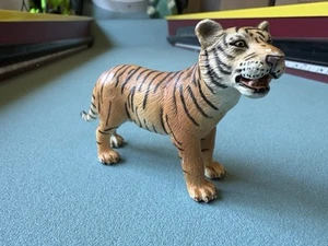 Schleich Orange Bengal TIGER MALE Wildlife Safari Figure 2003 Retired Toy - Picture 1 of 10