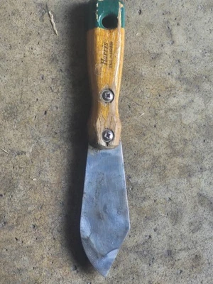 Raro raspador de pintura cuchillo masilla Harris vintage hecho en Inglaterra Foto 1 de 4