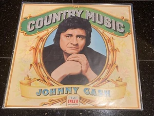 Johnny Cash - Country Music (1981) Vinyl Record Time Life P 15833 STW-108 - Imagen 1 de 8