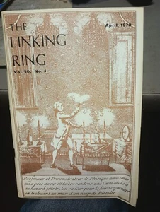 Guiseppe Pinetti Linking Ring Issue April 1970 - Picture 1 of 3