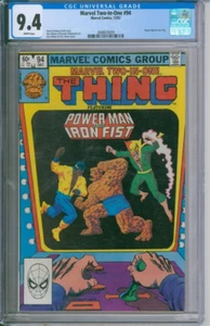 Marvel Comics Marvel Two-In-One #94 CGC 9.4 - Picture 1 of 2