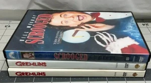 Lot of 3 DVD Movies Vintage Bill Murray 80s Scrooged Gremlins Special Edition - Picture 1 of 9