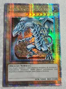 Blue-Eyes White Dragon●Quarter Century Secret Rare●LC01●2023●PORTUGUESE●LIM EDIT - Picture 1 of 2