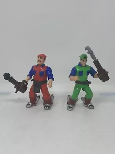 Modellino film ERTL Mario & Luigi Super Mario Bros. 1993 con accessori - Foto 1 di 11