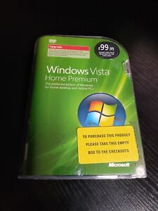 Microsoft Windows Vista Home Premium 32bit DVD disc, manual, very good condition