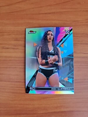 Indi Hartwell - 2021 Topps Finest WWE Wrestling #84 RC - REFRACTOR - Image 1 of 2