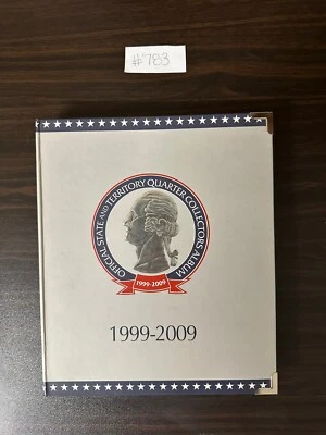 1999-2009 P&D OFFICIAL STATE & TERRITORY QUARTER COLLECTORS ALBUM COMPLETE #783 - Image 1 of 4