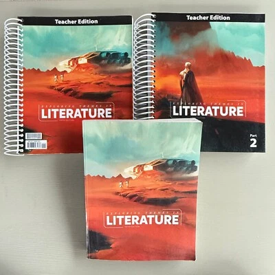 BJU Press EXPLORING THEMES IN LITERATURE Grade 7 Student & Teacher 5th Edition - Image 1 of 4