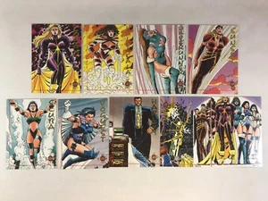 PORTFOLIO'S SECRET (1994) Complete THE ELITE FORCE Chase Card Set JOHN ROMITA JR - Picture 1 of 3