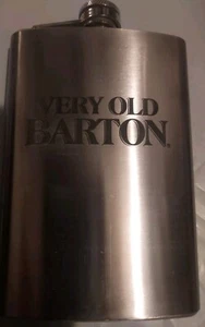 Sehr alter Barton 8 Oz Edelstahl Flachmann - Bild 1 von 2
