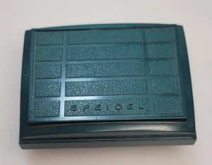 Vintage Speidel Watch Display Box Green Plastic 4073/30 4 x 1.5 x 2'' - Picture 1 of 4