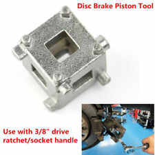 Rear Disc Brake Piston Caliper Cube 3/8" Drive Tool Calliper Wind Back Adaptor