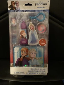 NEU Disney Frozen II 5 Stk. "KOSMETIK SET " LIPGLOSS, BODY GLITTER, LIPGLOSSTOPF - Bild 1 von 5