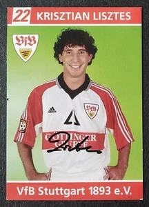 0636 Krisztian Lisztes VfB Stuttgart 1998/99 Autogrammkarte original signiert - Picture 1 of 1