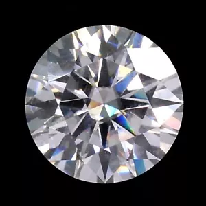 ¡Increíble! Diamante suelto blanco redondo corte brillante VVS1 1,10 quilates + D color B021 - Imagen 1 de 7