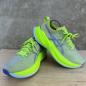 ASICS Superblast Mens 6 Sneakers 1013A127 Running Shoes. Hazard Neon Amethyst - Picture 1 of 9
