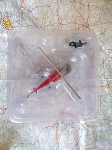 L'Hélicoptère des agents bordures de l'affaire tournesol 1/6 Hachette en blister - Picture 1 of 2