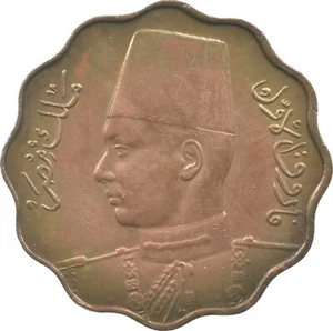 AH1357/1938 Egypt 5 Milliemes Bronze *7069 - Picture 1 of 3