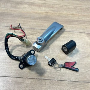 1982 82-83 Honda Ascot FT500 FT 500 / OEM Nice KEY SET - IGNITION TANK HEAD LOCK - Bild 1 von 8