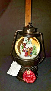 Snowglobe Balsam & Fir Trading Co Church Carolers Christmas Musical LED Lit NEW - Picture 1 of 7