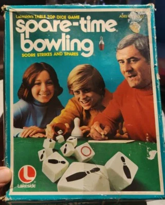 Spare Time Bowling Table TopGame 1977 Lakeside Vintage Boardgame Fun - Image 1 of 4