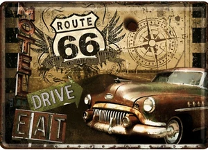 Nostalgic Art Route 66 Drive and Eat Road Trip US Highway * - Picture 1 of 2