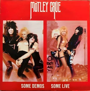 Motley Crue Photo Rare Poster Some Demos Some Live - Picture 1 of 1