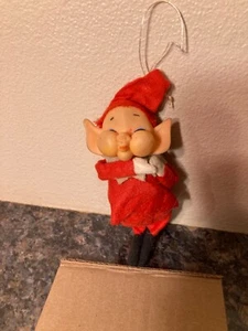 Vintage Chubby Cheek Elf Pixie 1950-1960 4 1/2 inches - Picture 1 of 7