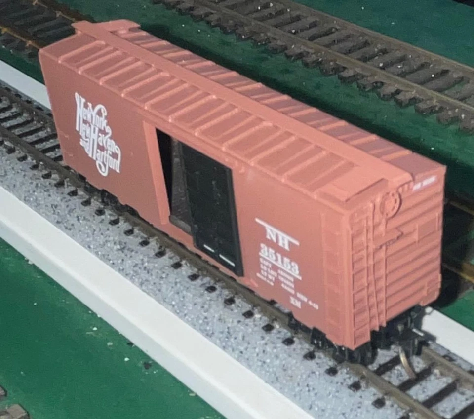 N Scale MTL New Haven script 40’ boxcar with MTL trucks couplers - Image 1 of 1