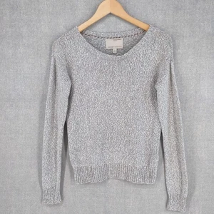 Banana Republic Pullover Damen XS grau Heritage Collection Cropped Fledermaus FAL14 - Bild 1 von 17