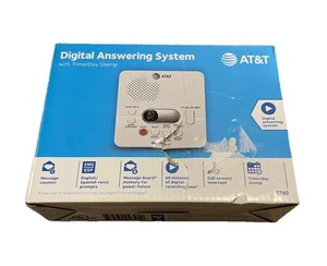 AT&T 1740 Cyfrowy system sekretarki ze znaczkiem czasu i dnia - biały - Zdjęcie 1 z 5