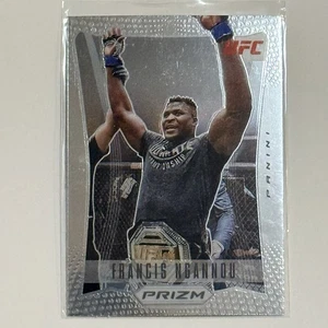 2022 Panini Prizm UFC Flashback #12 Francis Ngannou - Picture 1 of 1