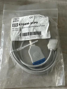 Kabel & Sensoren E708M-21P0 - GE, Masimo LNOP kompatibel SpO2 Adapterkabel - Bild 1 von 3