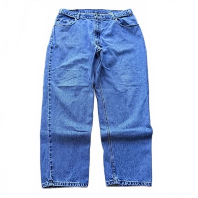 Vintage 1990s Levi's 545 Brown Tab loose fit  jeans 40x30 - Image 1 of 4