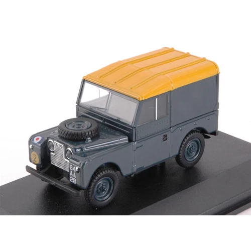 OXFORD OXF43LAN188021 LAND ROVER SERIES 1 88 HARD TOP RAF DARK GREEN/YELLOW 1 43