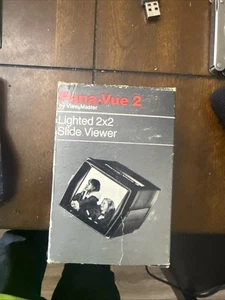 Vintage View Master Pana-Vue 2 Lighted 2x2 Slide Viewer CLEAN Original Box (H4) - Picture 1 of 4