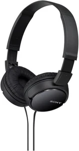 Sony ZX Series Wired On-Ear Headphones, Black MDR-ZX110 - Picture 1 of 3