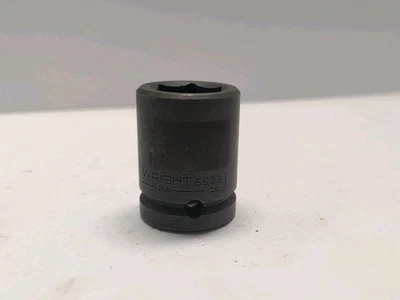 Wright 6832 Black Impact Socket 3/4" Drive X 1" 6 Point USA NEW!! - Image 1 of 2