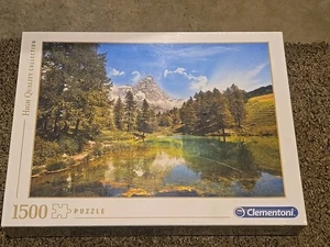 Rompecabezas Clementoni Colección Alta Calidad 1500 piezas - Lago Azul #31680 - Italia - Imagen 1 de 2