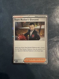 Pokemon Team Rocket's Giovanni (Cosmos Holo) Uncommon Miscellaneous Cards & Prod - Picture 1 of 2